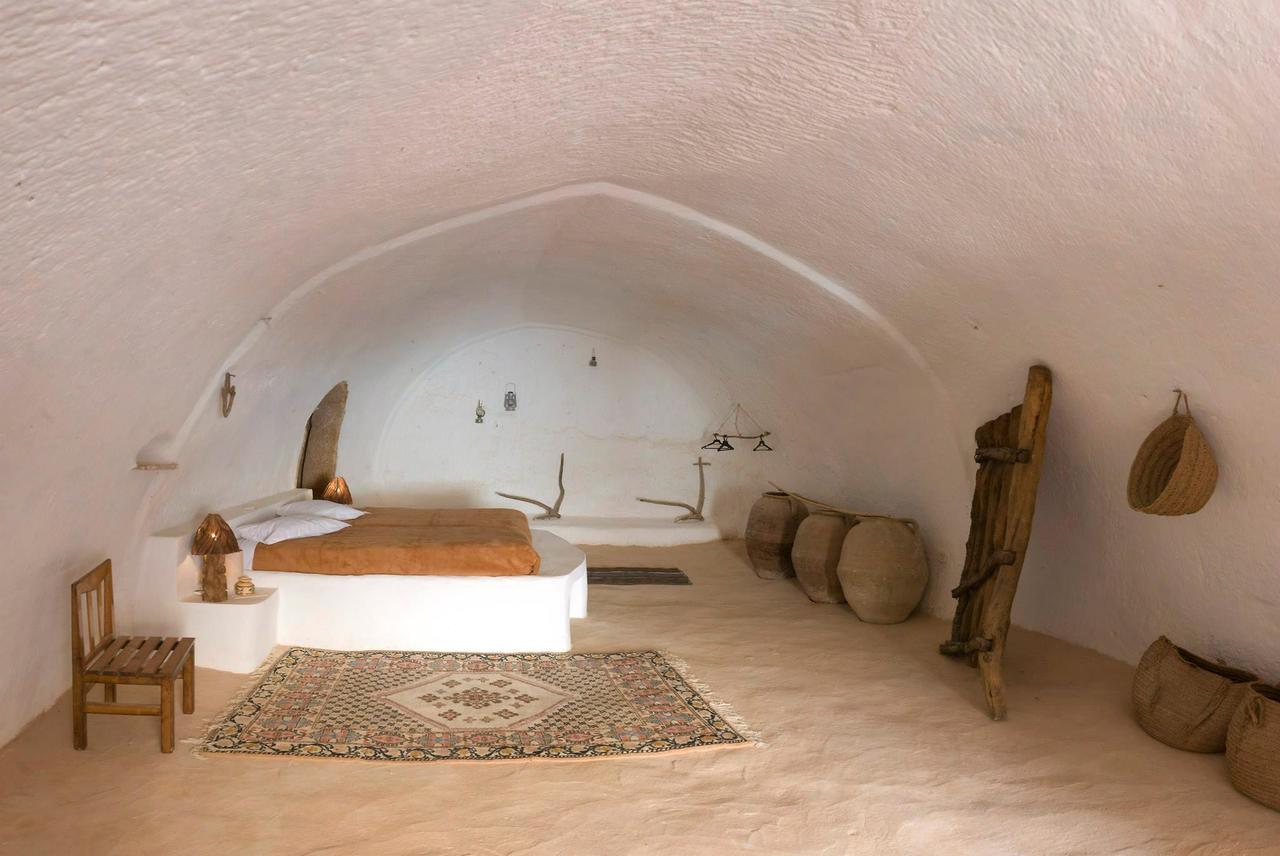 Bed and Breakfast Au Trait D'Union Tijma Matmata Exterior foto