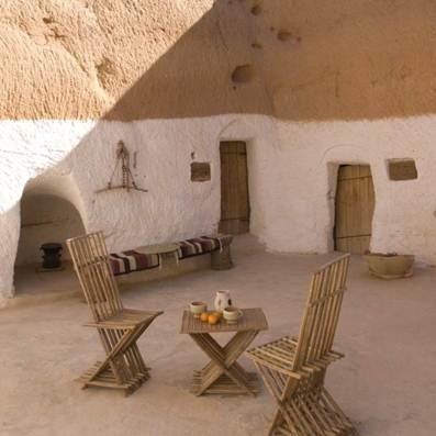 Bed and Breakfast Au Trait D'Union Tijma Matmata Exterior foto